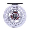 Kylebooker Fliegenfischrolle große Laube mit Aluminium-Körper Fliegenrolle (5/6wt,Silver)