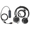 Binaural Headset Office Headset with Mic and Audio Control for