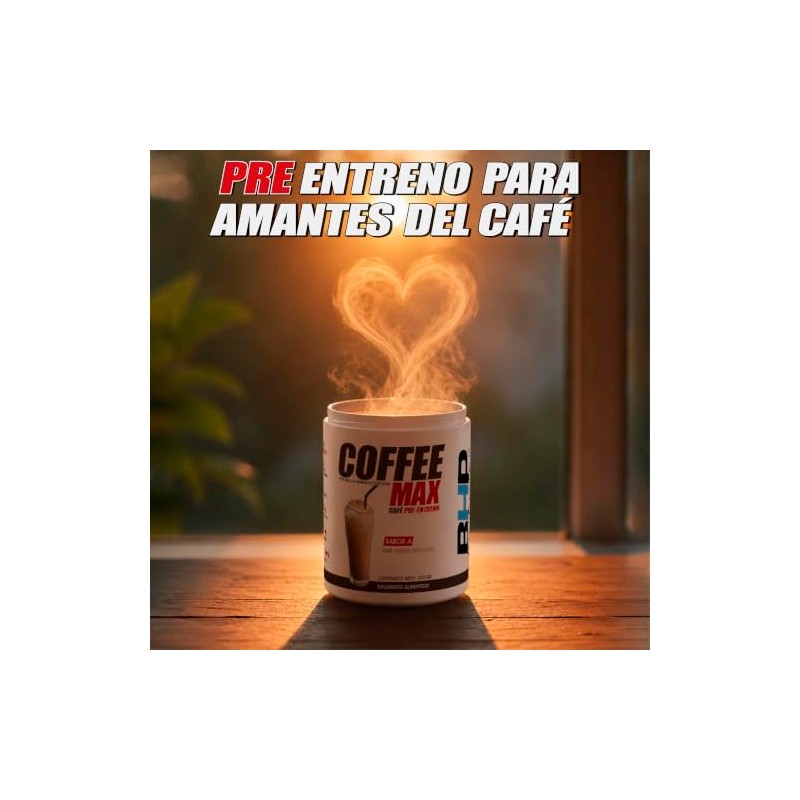 BHP NUTRITION- Coffee Max, café pre entreno (caramel macciato)