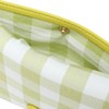 Hazel Clutch Gingham Maternal and Child Notebook Case (S), rime