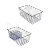 16inch Upright Freezer Organizer Baskets for 13-14,16-21 cu.ft Standup Freezer,