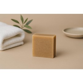 Seifenmaske mit Zedernmilch, Zitrus- und Hofer-Motiv, 100 g, Handwerkskunst