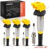 A-Premium Ignition Coil Pack and Iridium Spark Plugs