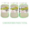 A&H Soft Scrub Microfiber Scrub n Wipe Cleaning Sponge Pads