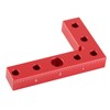 Small Square Aluminum Alloy Center Finder Tool Dowel Drill Guide