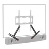 Barkan Universal Soundbar Mount, Adjustable Bracket for Mounting Above or