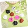 Healvian 10 Pcs Mini Hat Clips Stylish Cowgirl Hat Clips