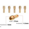 Electric Grinding Accessories 10Pcs 3.2mm-0.5mm Mini Drill Brass Collet Chuck