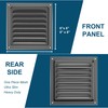 Metal Vent Cover, 6" x 6" Square Soffit Air Vent