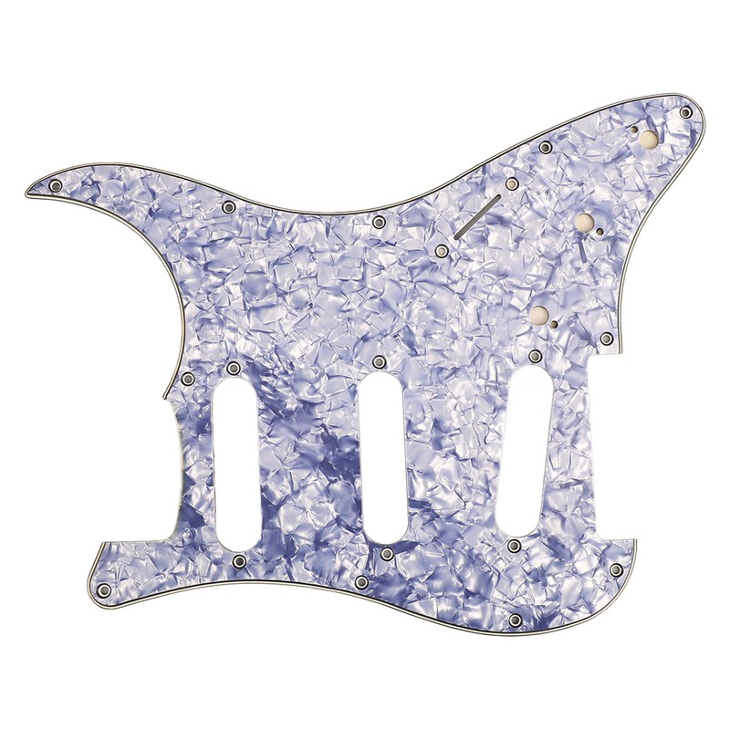 Guitar Pickguard Replacement Aluminum Foil Shielding PVC Scratch Protection Guitar