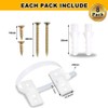 Furniture Straps, 8 Pack Anti-Tip Furniture Straps Kit Furniture Wall