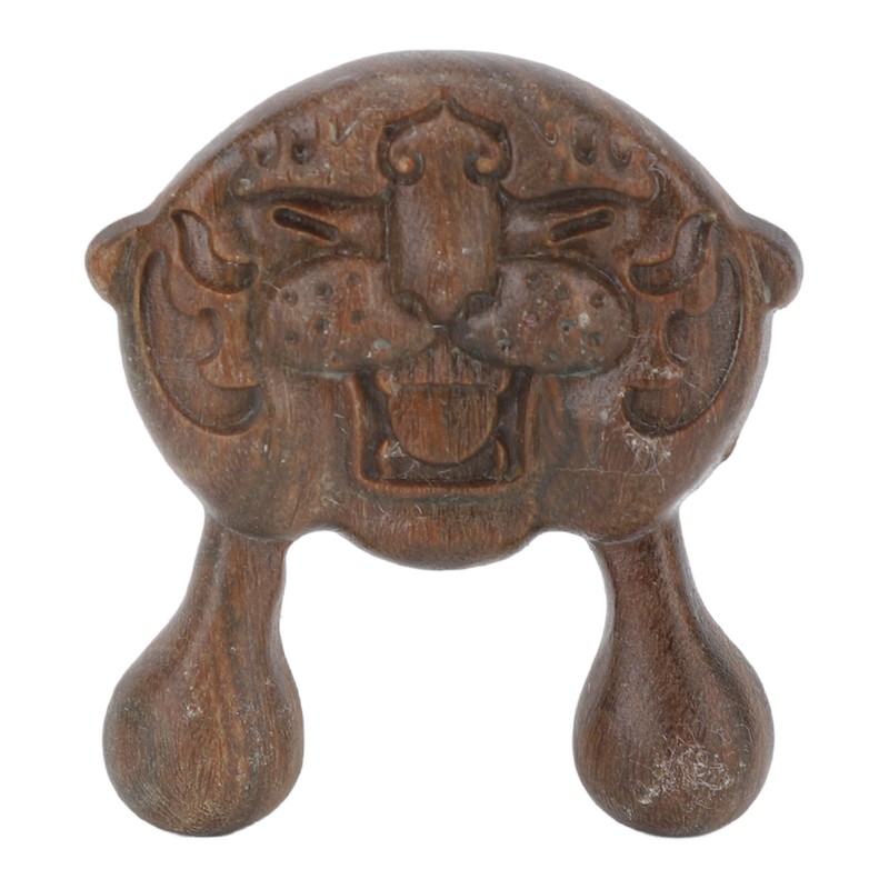 Sandalwood Face Massage Comb Tiger Shape Nose Shaper Protable Wooden