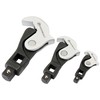 Powerbuilt 3 Piece Spring-Loaded Crowfoot Wrench Set, Adjustable, Auto Size,