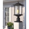 Beionxii Dusk to Dawn Outdoor Post Lights, 21inch Large Exterior