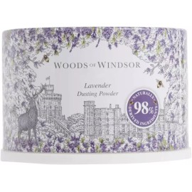 Woods of Windsor 여성용 퍼프가 포함된 우즈 오브 윈저 라벤더 바디 더스팅 파우더 3.5온스 Woods of Windsor Lavender Body Dusting Powder with Puff for Women 3.5oz [Lavender]