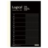 Logical Diary NS-A604-25AD 2025 Two-Week A/A6/Black