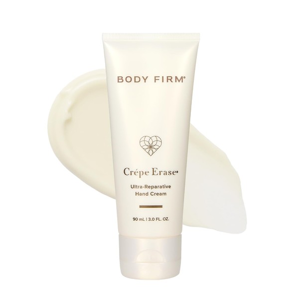 BODY FIRM Crepe Erase Ultra-Reparative Hand Cream, Anti-Aging Hand Treatment,