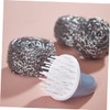 CHILDWEET 3pcs Stainless Steel Wire Cleaning Brushes with Shark Handle