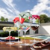 Khen Weighted Outdoor Wine Glass Covers - Set of 4