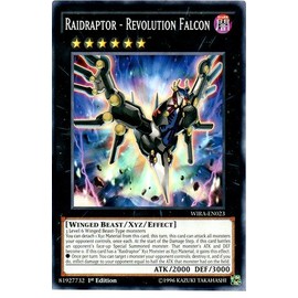 Yu-Gi-Oh! - Raidraptor - Revolution Falcon - WIRA-EN023 - Common - 1st Edition (WIRA-EN023) - Wing Raiders - 1st Edition - Common