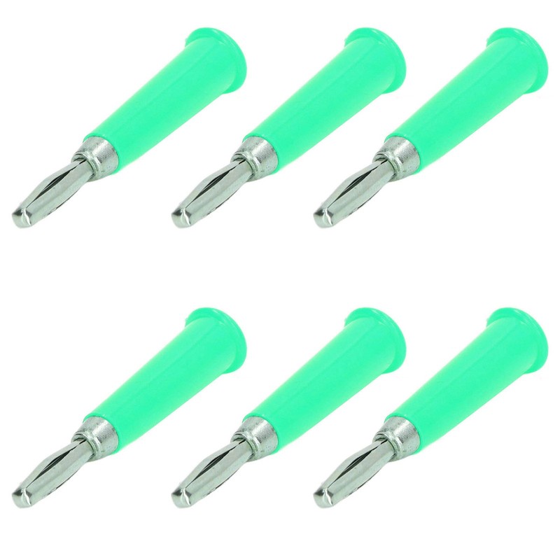 100Pcs Horn Banana Plug Brass Zinc Alloy ABS Welded Banana
