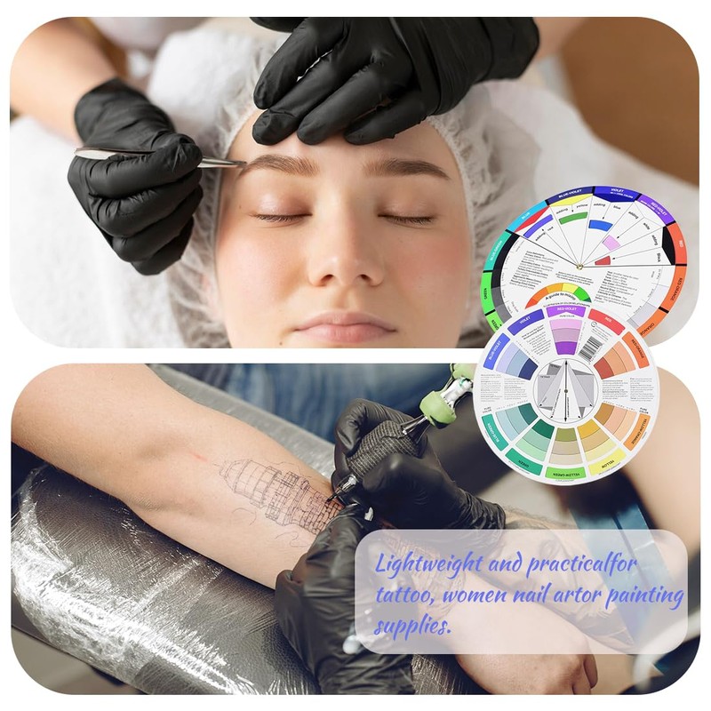 PNPGDYK Environmental Protection Colour Wheel, Colour Mixing Wheel, Colour Wheel