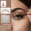 SHELWIN Lash Clusters 3D Fake Eyelashes Clusters DIY Individual Eyelash