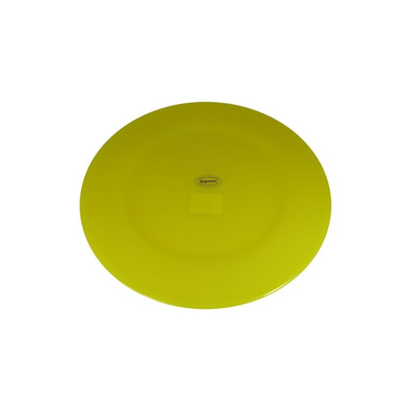 Guzzini Lollipop Charger Plate Satin Yellow, Acrylic, 0.1 x 0.1