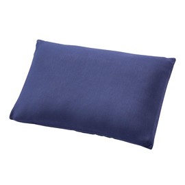 Cainz Pillowcase 15.7 x 23.6 inches (40 x 60 cm), Moffle Fitted Pillow Cover Navy, Solid, Simple, Washable