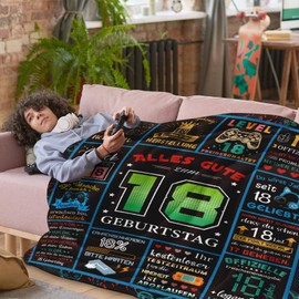 Giftota 30 Birthday 150 x 130 cm Gifts for Women Blanket, Fluffy Blanket, Woman