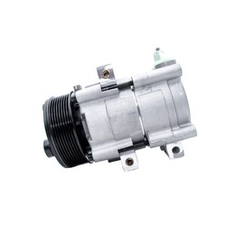 FKG AC Compressor and A/C Clutch 4L3Z19703AB Fit for 1997-2001 Ford E-150 Econoline 4.6L 5.4L, 1997-2001 Ford E-250 Econoline 5.4L, 1997-2002 Ford Expedition 4.6L 5.4L