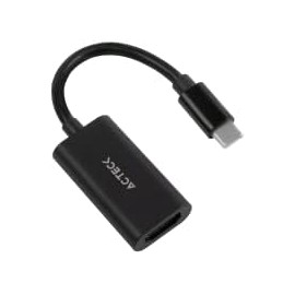 Adaptador USB Tipo C a HDMI Shift Plus AH440  Para Video Hasta 4k Macho a Hembra Negro Advanced Series