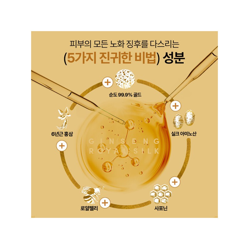 Nature Republic (현대Hmall)네이처리퍼블릭 안티에이징 진생 로얄 실크 스킨케어 2종 세트