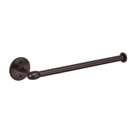 iDesign Steel Wall Mount Paper Towel Holder, The Orbinni Collection – 3.30" x 13.15" x 2.50", Bronze