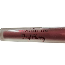Revolution I Heart Revolution Vinyl Cherry Liquid Lipstick Shade CHERRY BAKEWELL