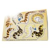 Silly Blue Tongue Skinks Vinyl Sticker Sheet