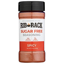 Rib Rack Spicy Sugar Free Seasoning, 5.5 oz