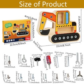 Montessori Toy Montessori Screw Boards Wooden Screw Board Children's Learning Toy Wooden Toy for Girls Boys Children's Toy from 3 4 5 6 Years