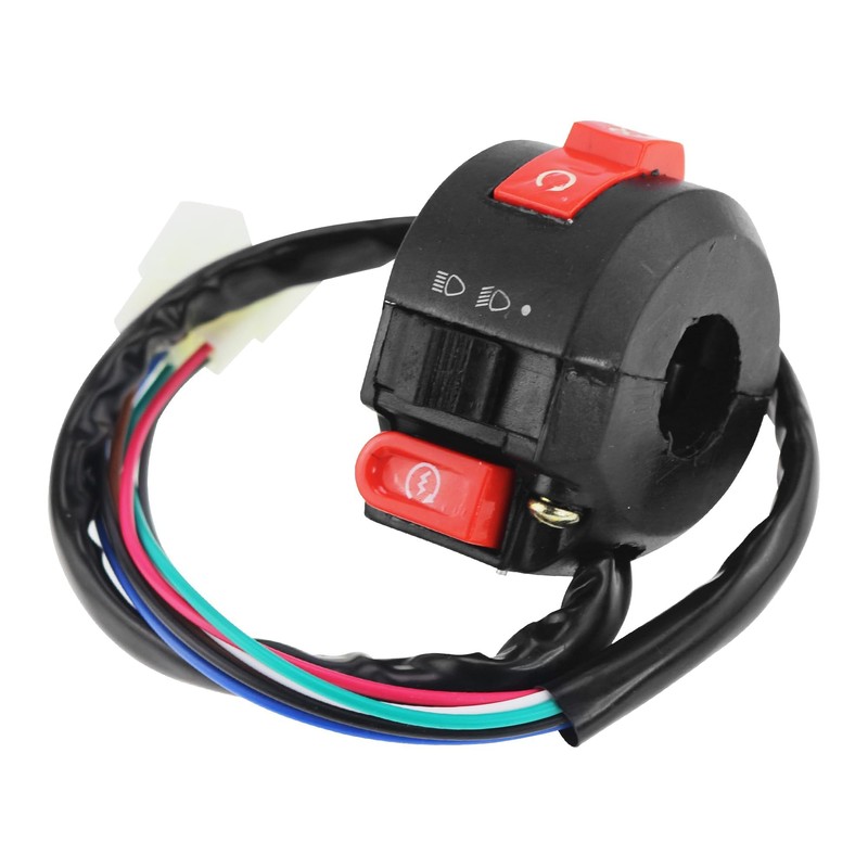 PRO BAT Left Kill Light Starter Switch 8 Wire 3