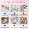 YIYUE Paint by Number for Adults Beginner, DIY Gift Canvas