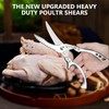 MISHURACLES Multi-functional Chicken Fish Meat Bone Scissors Stainless Steel Poultry