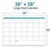 Dry Erase Calendar for Wall - 38" x 58" Extra