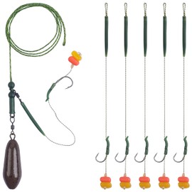 Handmade Carp Fishing Rigs Chod Rig Helicopter Rig Carp Weights Carp Hook Swivel Clip Setup Carp Boilie Bait Rigs Carp Accessories