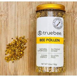 truebee Bee Pollen Granules, 5.2 oz - Made in New Zealand, 100% Raw, Superfood with Natural Vitamins, Enzymes, B Vitamins, Amino Acids & Protein – Paleo & Keto Friendly, Gluten-Free