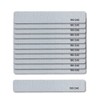 12 PCS Square Zebra Nail File (180/240 Grit) Professional Double