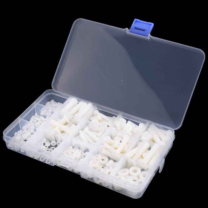FPVDrone M2 M2.5 M3 M4 M5 M6 Nylon Screws Nuts