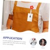 DOITOOL 4pcs Retractable Badge Holders with Flower Design Portable Id