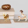 Creative Co-Op Amber Jeweled Egg Trinket Box, Amber