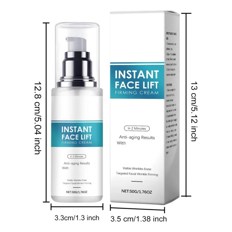 Crema Facial Instantánea O Crema De Estiramiento Facial Inst