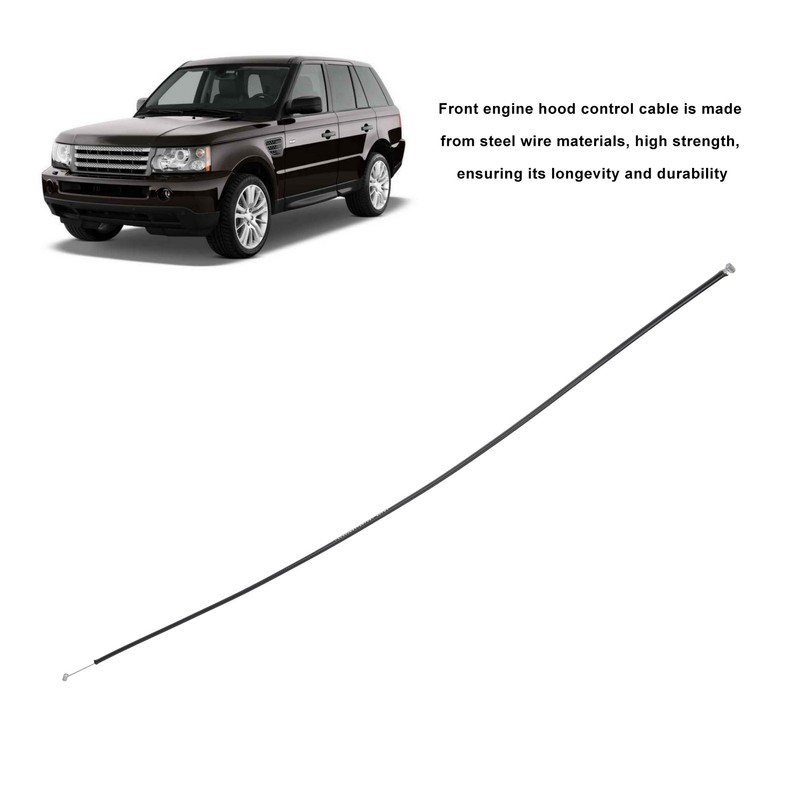 Hood Latch Release Cable Steel Wire High Strength FSE000041 Replacement
